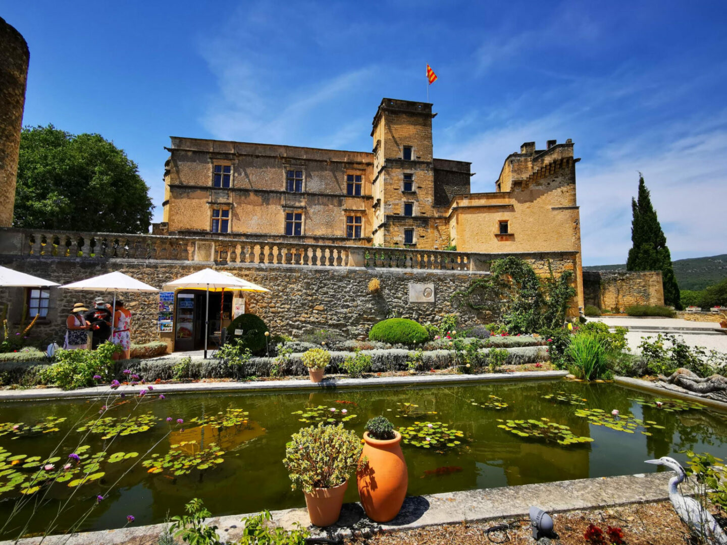 Photo du château de Lourmarin